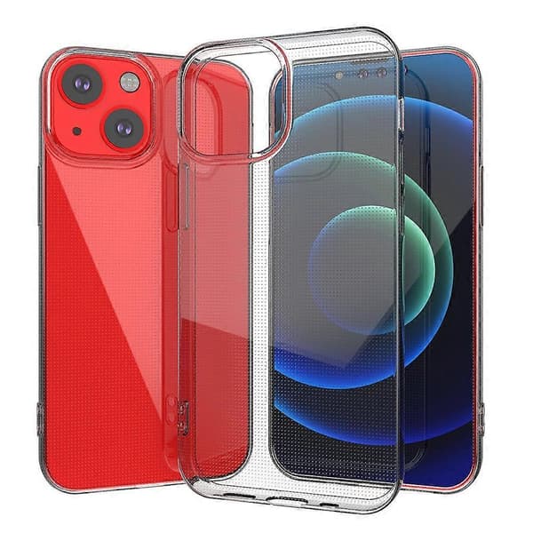 Ultratynn TPU Transparent Telefon Bakdeksel til iPhone 13 mini 5,4 tommer
