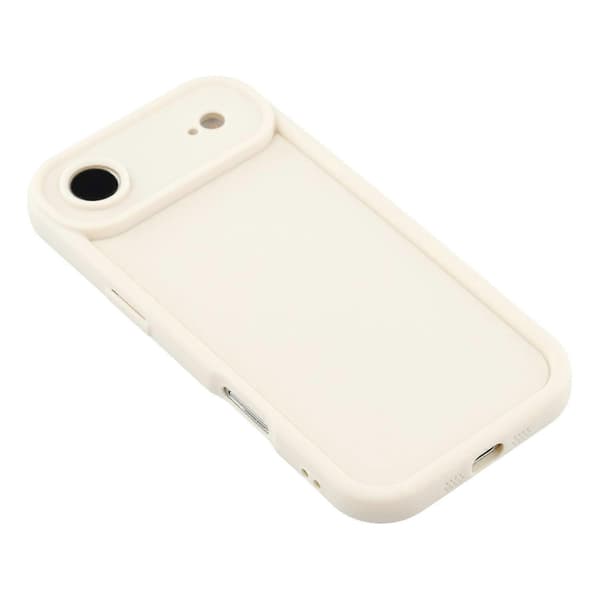 Til iPhone 17 Air-deksel med rillet design, sklisikkert TPU-telefondeksel - Beige