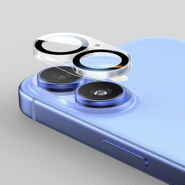 Baglinseglasfilm til iPhone 16 / 16 Plus