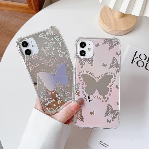 Kompatibel med iPhone 12 / iPhone 12 Pro-deksel - Lilla