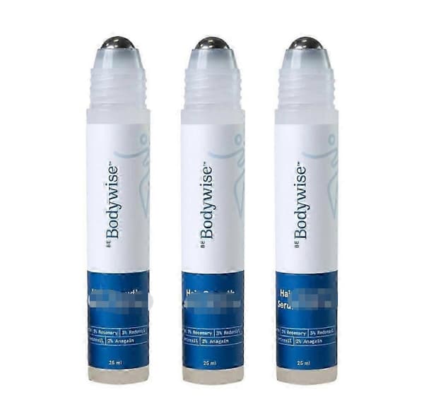 3-pakning 25 ml Roll-On Hodebunnsserum
