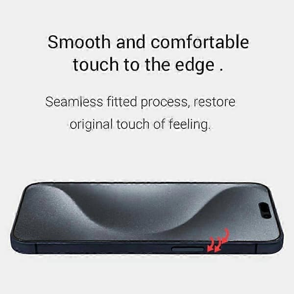 For iPhone 16 herdet glass