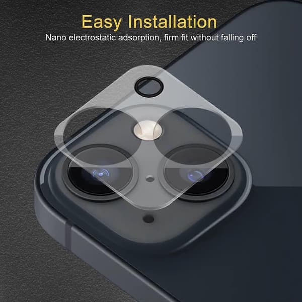 3 kpl iPhone 13 & iPhone 13 mini HD -linssinsuoja V3d