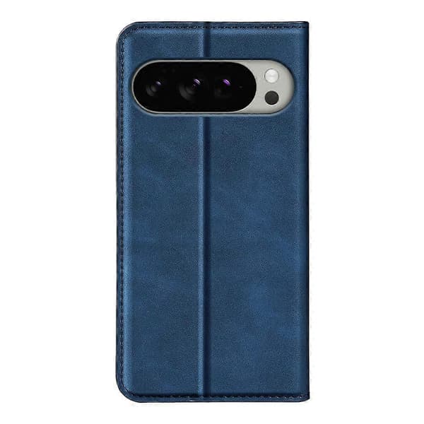 Skinnfodral med plånbok för Google Pixel 10 Pro XL (Blå)