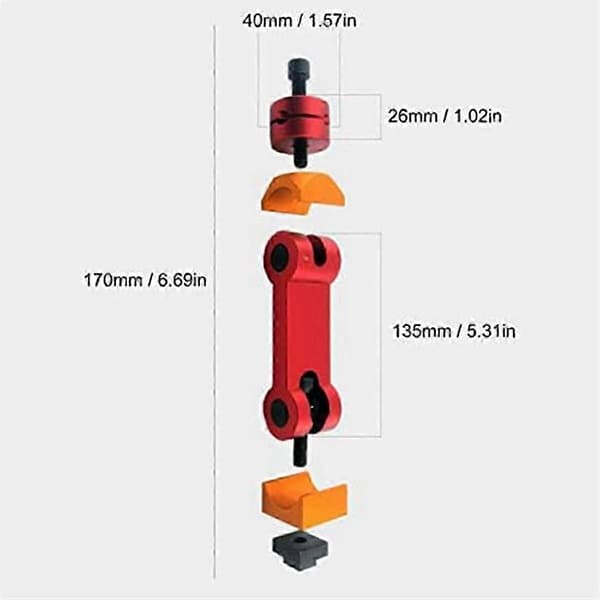 Adjustable Milling Vise Stop, CNC Milling Work Stop, Detail Locator, Milling Machine Positioner, Work Stop