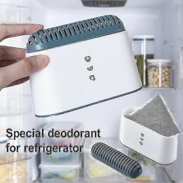 Kylskåpsdeodorant Deodorant Sugkopp Kol Bambukol Deodorantlåda