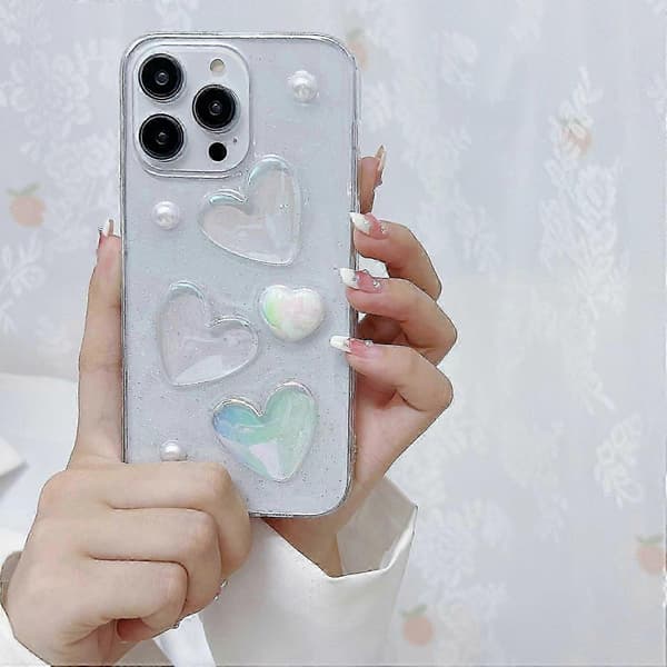 Rakkaus TPU-kotelo iPhone 16:lle