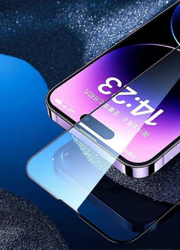 iPhone 13 / iPhone 13 Pro / iPhone 14 - Fuld Dækning Hærdet Beskyttelsesglas