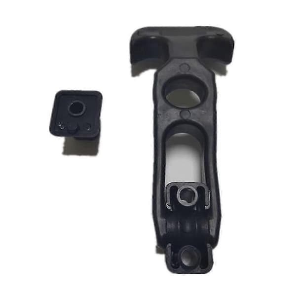4 Pcs. Durable Rubber Flexible Replacement Latch with T-Handle for Glove Compartment (6.57 inch/167 mm), Lockable