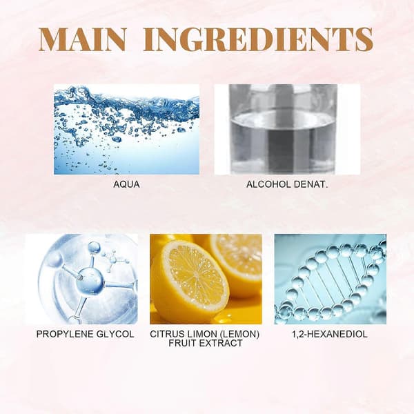Naturlig Elegant Parfym med Citrondoft, Uppfriskande 30 ml Resevänlig Doft för Dejt och Vardagsbruk