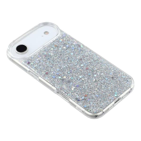Kompatibel med iPhone 17 Air Case Støtsikkert Mykt TPU Telefondeksel Glitrende Design