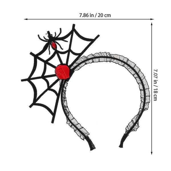 2 stk Halloween-hårbånd til Halloween-dekorasjon
