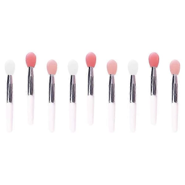 Silikone læbebørste Professionel læbestiftapplikator til makeup 9 stk. sæt
