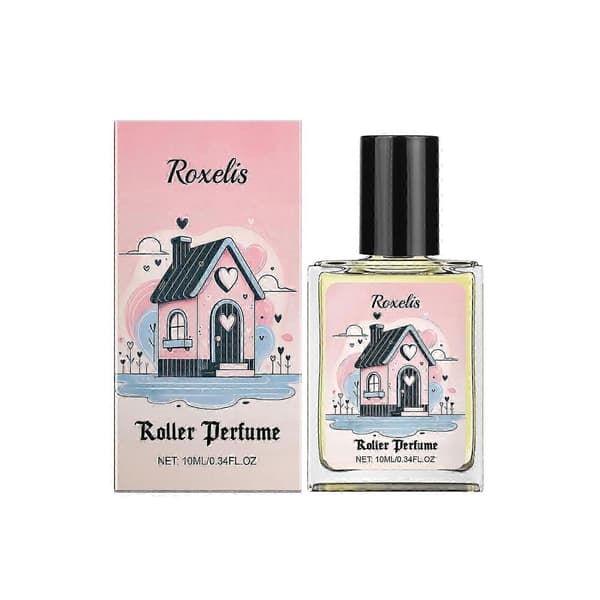Charm Roll Parfym, Långvarig Vanilj- & Jasmin-doft, 10 ml Icke-klibbig Resevänlig Doft