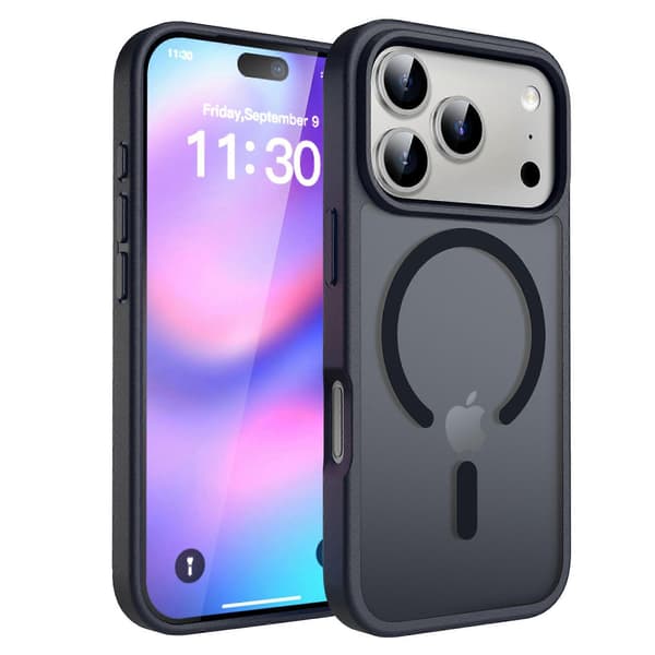 Til iPhone 17/17 Pro Max Magnetisk Mat Telefoncover