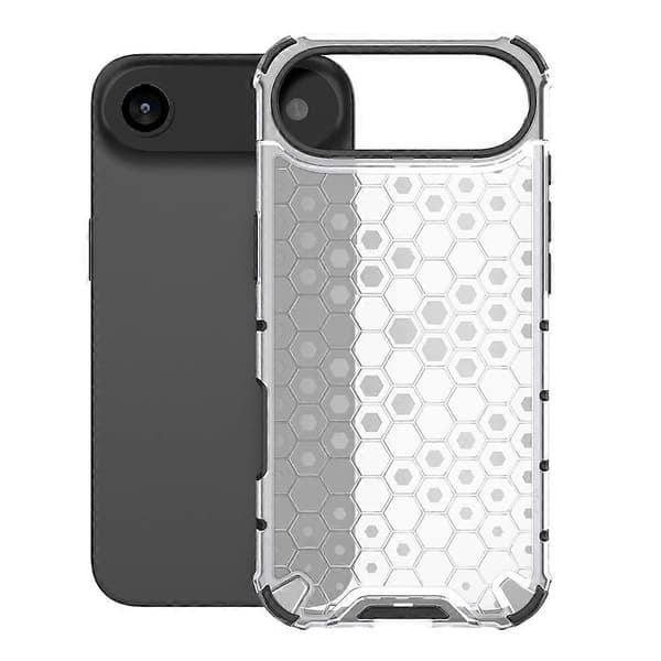 Kompatibel med iPhone 17 Air Case Honeycomb Shape Støtsikkert PC + TPU-telefondeksel