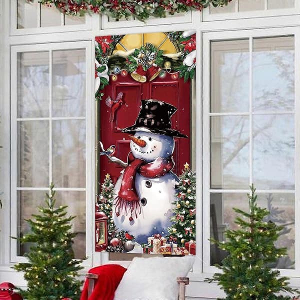 Julemands-flagbanner til jul, julepynt til hjemmet, Navidad Noel julepynt, julegave, nytår