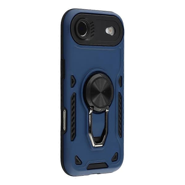 Kompatibel med iPhone 17 Air-deksel med stativ Støtsikkert TPU + PC-telefonbakdeksel