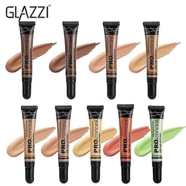 Glazzi Pro Concealer Øjenmakeup Dækning HD - 9 Nuancer