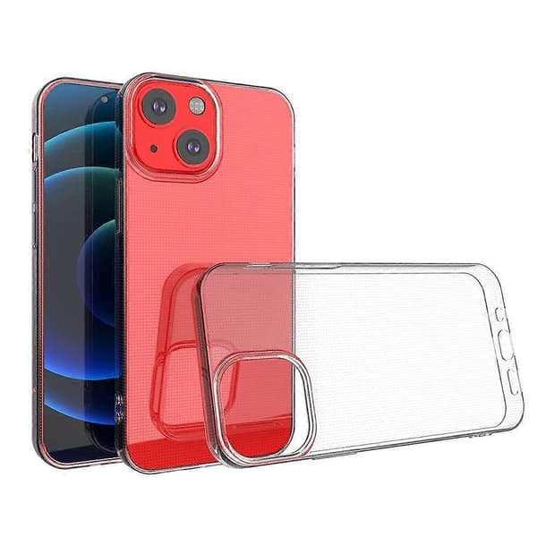 Ultrathin TPU Transparent Telefonfodral för iPhone 13 mini 5.4 tum