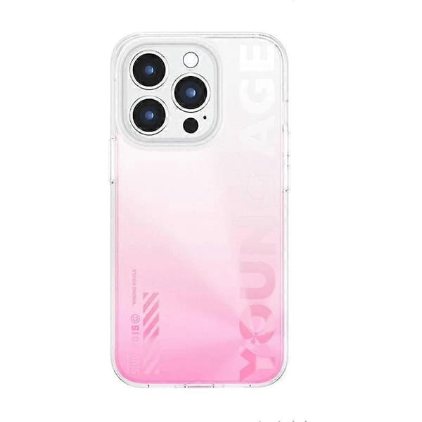 Til iPhone 13 Pro Max Wekome Gorillas Gradient Farvet Telefoncover (rosa)