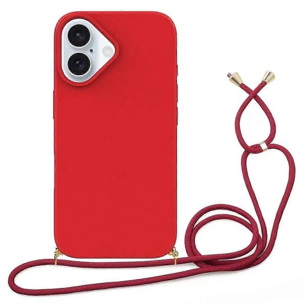 Vetehalm + TPU-telefonfodral för iPhone 16