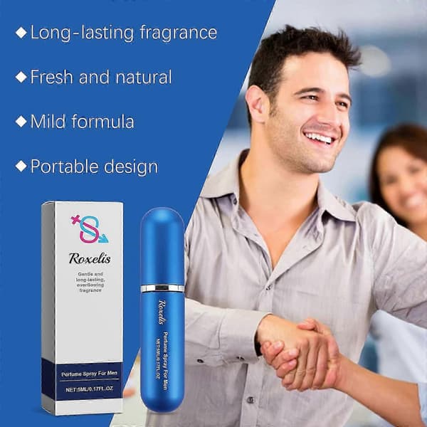 Langvarig parfymespray for menn, forfriskende bergamott- og lime-duft for hverdagsbruk