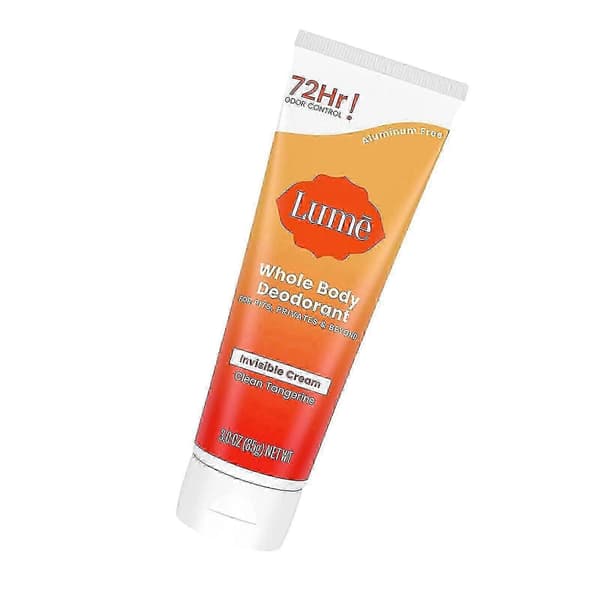 Helkroppsdeodorant Osynlig Kräm Ren Mandarin 72 timmars luktkontroll 3oz