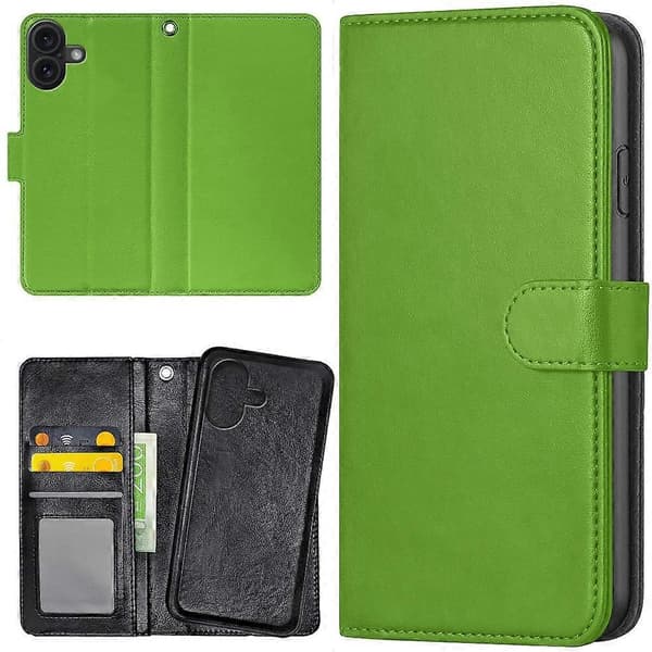 iPhone 17 - Wallet Case/Cover Lime Green