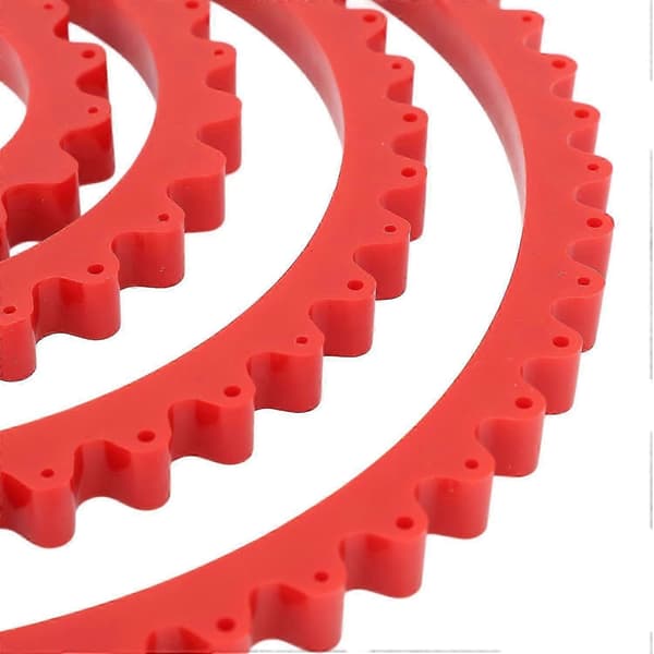 Träbearbetning Profileringslist Kugghjulsdriven Flexibel Kurvmall Guide Justerbar Fast Komplex Form