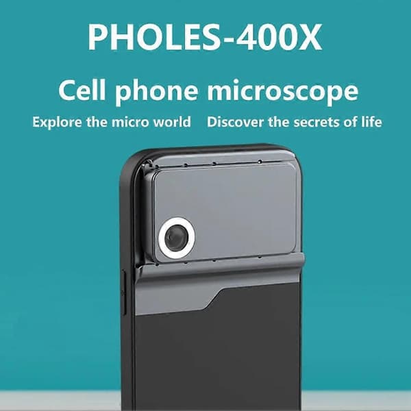 For iPhone 16 Pro 400X Microscope Phone Case Protective Cover for iPhone 16 Pro