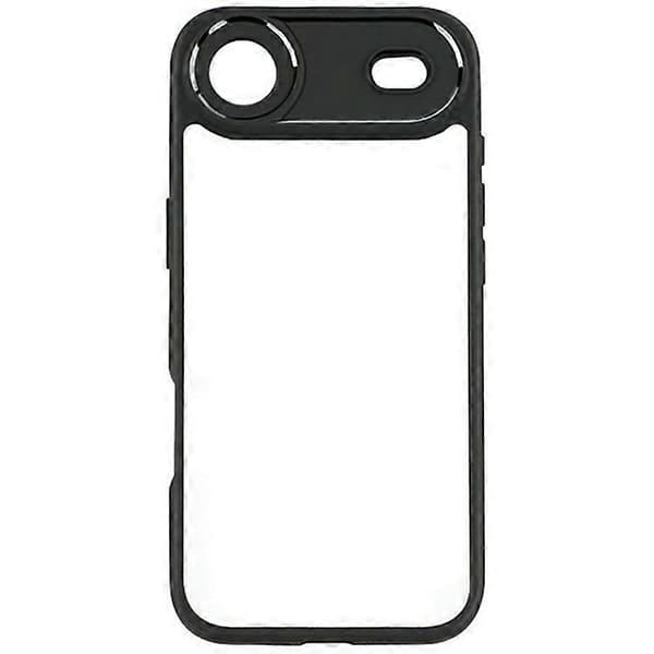 Kompatibel til iPhone 17 Air Case Stødsikker PC + TPU Klar Bagside Telefoncover