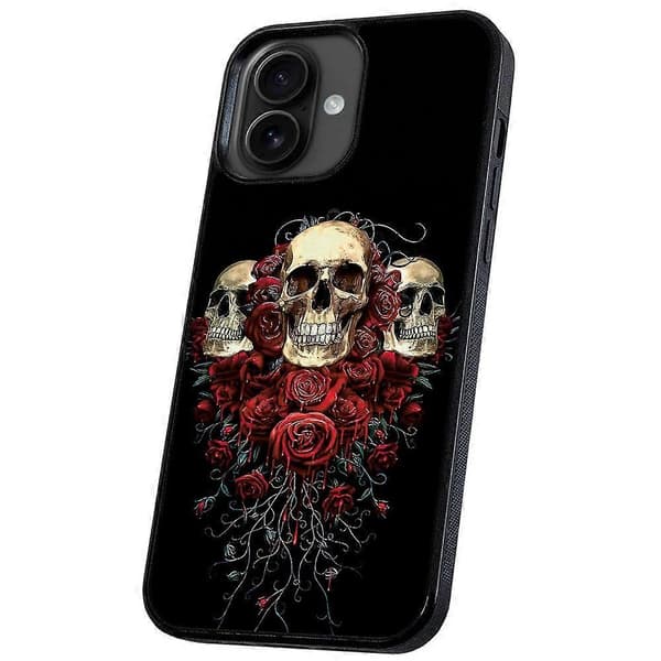 iPhone 16 - Skal/Mobilskal Skulls
