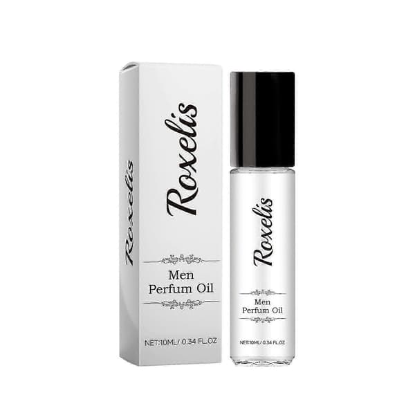 Roll-on parfumeolie til mænd, langvarig frisk elegant duft til daglig brug