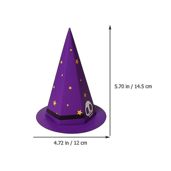 20 stk. Halloweenhat til Halloweenpynt