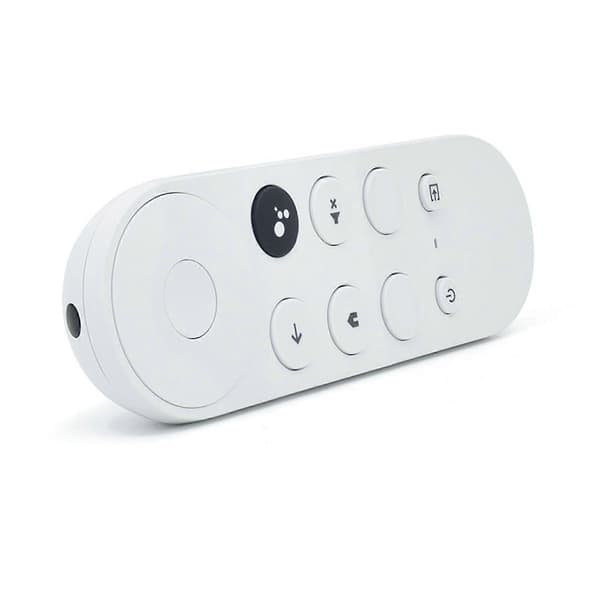 BT stemmefjernkontroll for 2020 Google Chromecast 4K Snow G9N9N erstatning