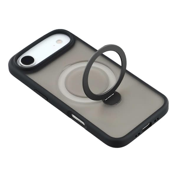 Til iPhone 17 Air-deksel Roterende støtte TPU+PC Magnetisk telefondeksel