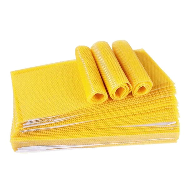 30 st Bivax Foundation Bee Hive Wax Ramar Biodling Honeycomb Sheet Gul