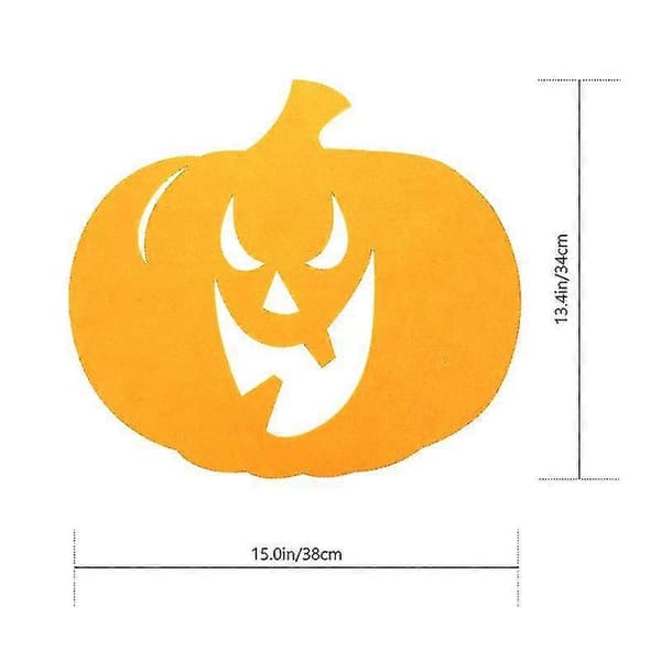 3 stk Halloween bordbrikker til Halloween-dekorasjoner