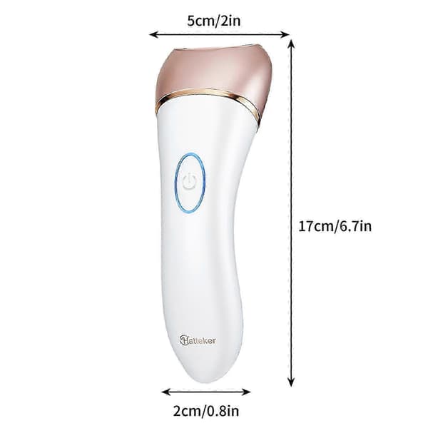 2-i-1 Epilator- og Barbermaskinesæt til kvinder, til ansigt, krop og intim hårfjerning