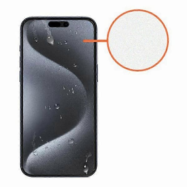 For iPhone 16 herdet glass