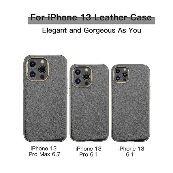 Nahkakotelo iPhone 13:lle, iPhone 13 Pro Maxille, 13 Minille