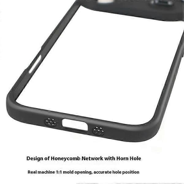 Compatible For iPhone 17 Air Case Shockproof PC + TPU Clear Back Phone Cover