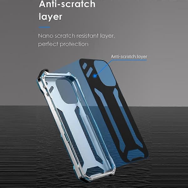 R-JUST Armor Metal suojakotelo iPhone 13 Prolle
