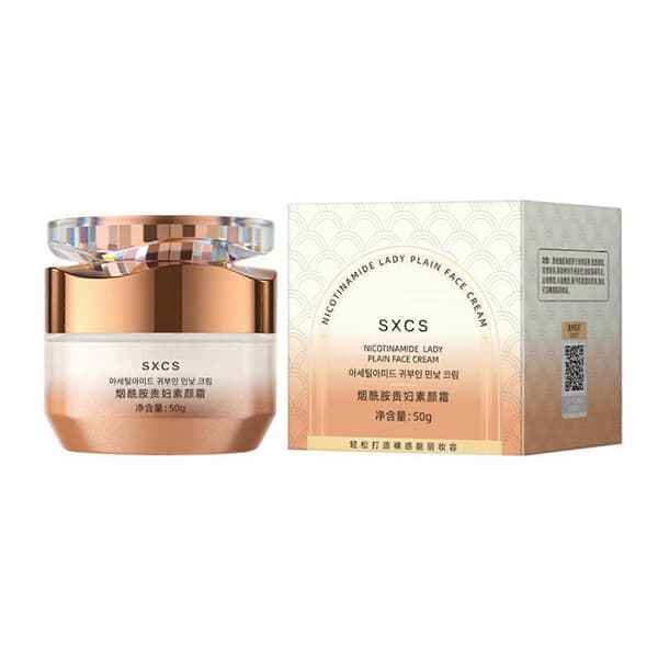 Nikotinamid Lady Plain Ansiktskräm Whitening Face Tone-up Cream Sminktillbehör