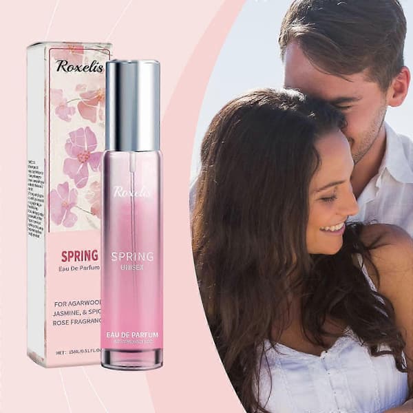 Kryddig Ros Vårparfym, Långvarig Fräsch Blommig Kryddig Doft, Bärbar 15ml