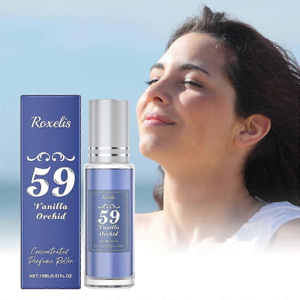 Vaniljorkidé Charm Parfym för kvinnor, elegant långvarig naturlig doft, 15ml
