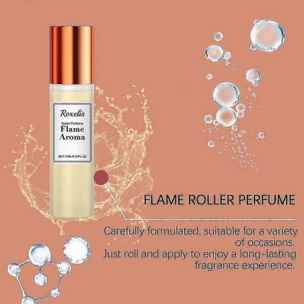 Citrus Bär Roll-On Parfym, Långvarig Elegant Doft för Par, Bärbar