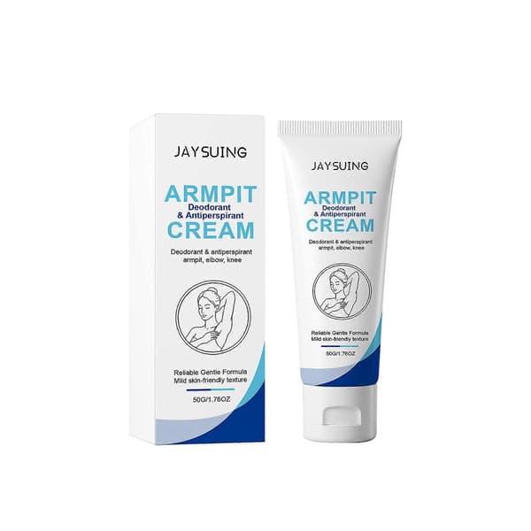 2 stk. Deodorantcreme til armhuler, til lokal hudpleje
