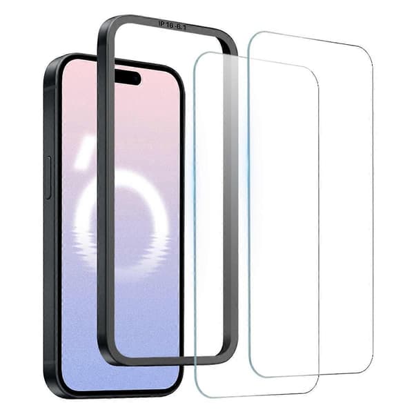 För iPhone 16 Härdat Glas